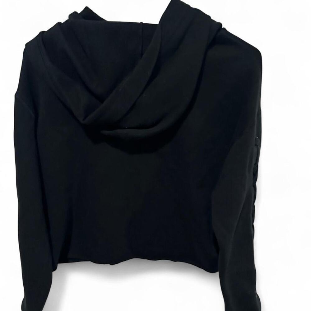 Black victorias secret cropped hoodie - Picture 3 of 4